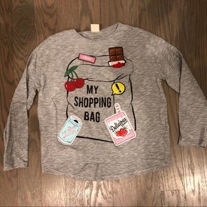 Zara Girls Long Sleeve Tee